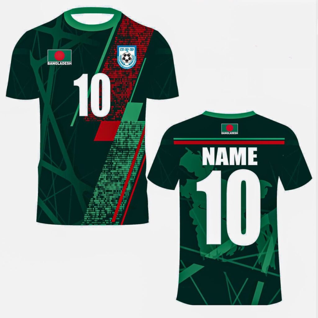 Bangladesh National Football Team Jersey