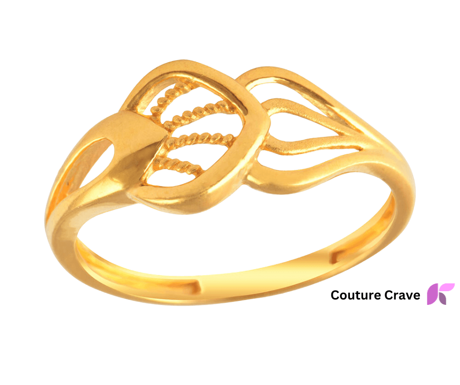 THE RADIANT WHISPER LADIES GOLD RING