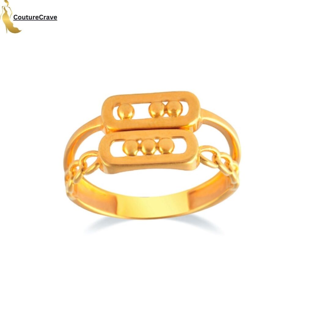 THE GOLDEN SYMPHONY LADIES GOLD RING